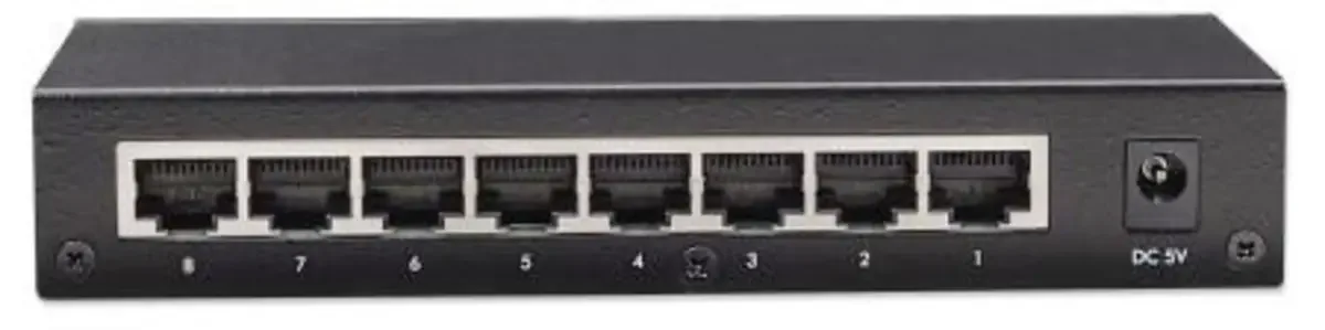 Intellinet 523318 523318 Netwerk switch 8 poorten 100 MBit/s van Intellinet – productfoto