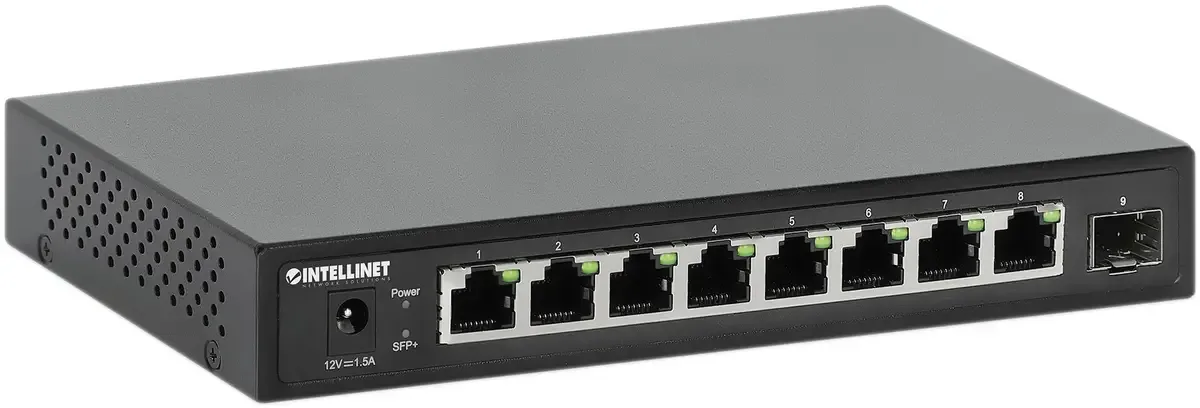 Intellinet 562096 562096 Netwerk switch 2.5 GBit/s från Intellinet i Svart – produktbild