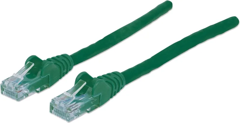 Intellinet 730457 – RJ45 Netwerkkabel – CAT 6 U/UTP – 20.00 m från Intellinet i Grön – produktbild