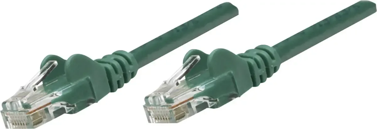 Patchkabel Cat6 S/FTP 2,0m LSZH Hebelschutz grün von Intellinet in Grün – Produktfoto