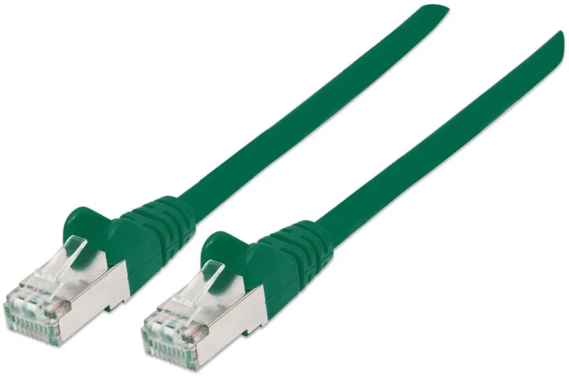 Intellinet - 736824- Cat6A - 3m - netwerkkabel - S/FTP - (S-STP) från Intellinet i Grön – produktbild