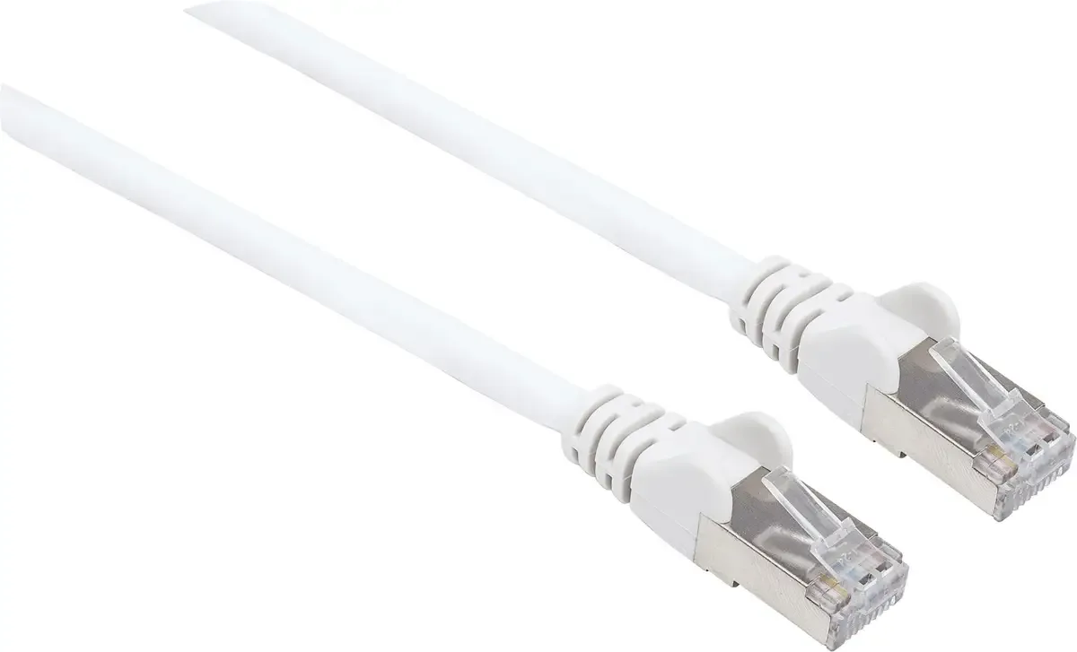 Intellinet 741439 RJ45 Patchkabel CAT 6a (Rohkabel CAT 7) S/FTP 30.00 m Weiß Halogenfrei 1 St. fra Intellinet – produktbillede