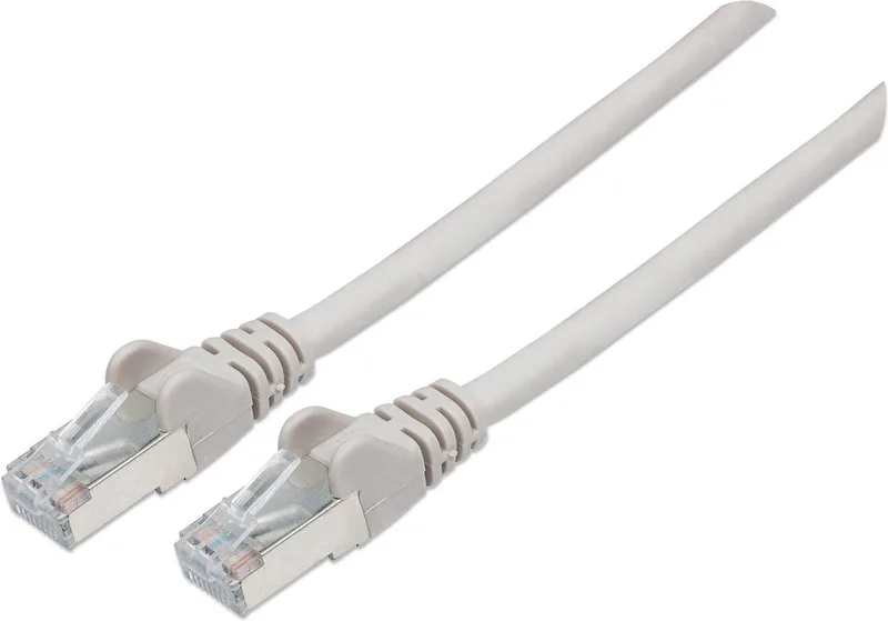 Netwerkkabel - RJ45 - 1 m by Intellinet in Grey – product photo
