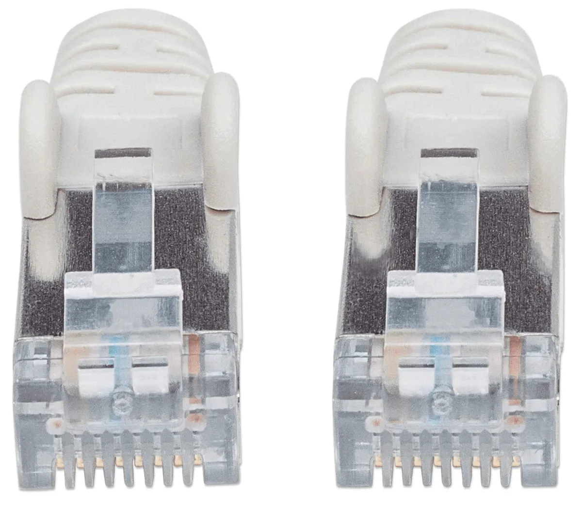 Patchkabel Cat6a-Stecker/Cat7-Rohkabel 7,5m grau från Intellinet – produktbild