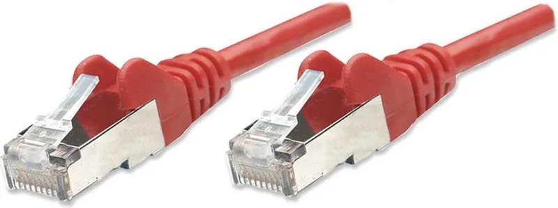 UTP-kabels Cat5e 7.5m de Intellinet en Rouge – photo produit