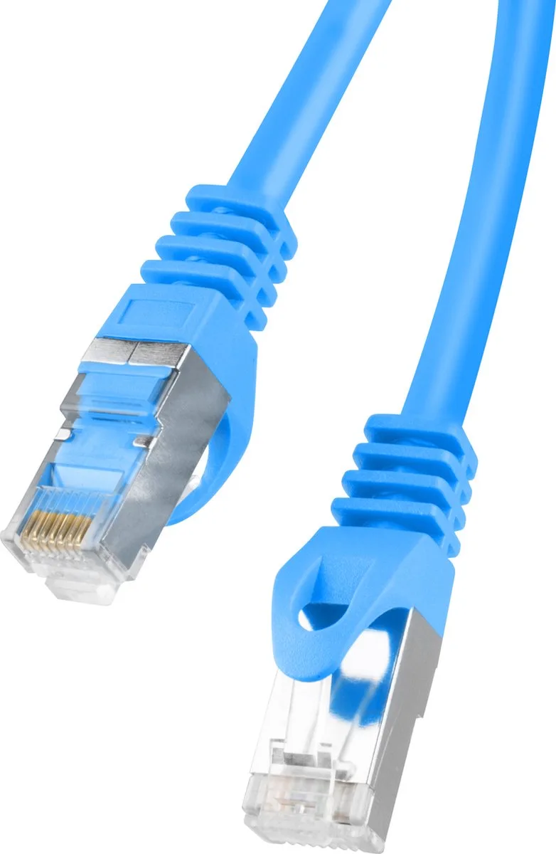 Lanberg - 10 m Cat.6 FTP Ethernet-netwerkkabel PCF6-10CC-1000-B von Lanberg in Blau – Produktfoto