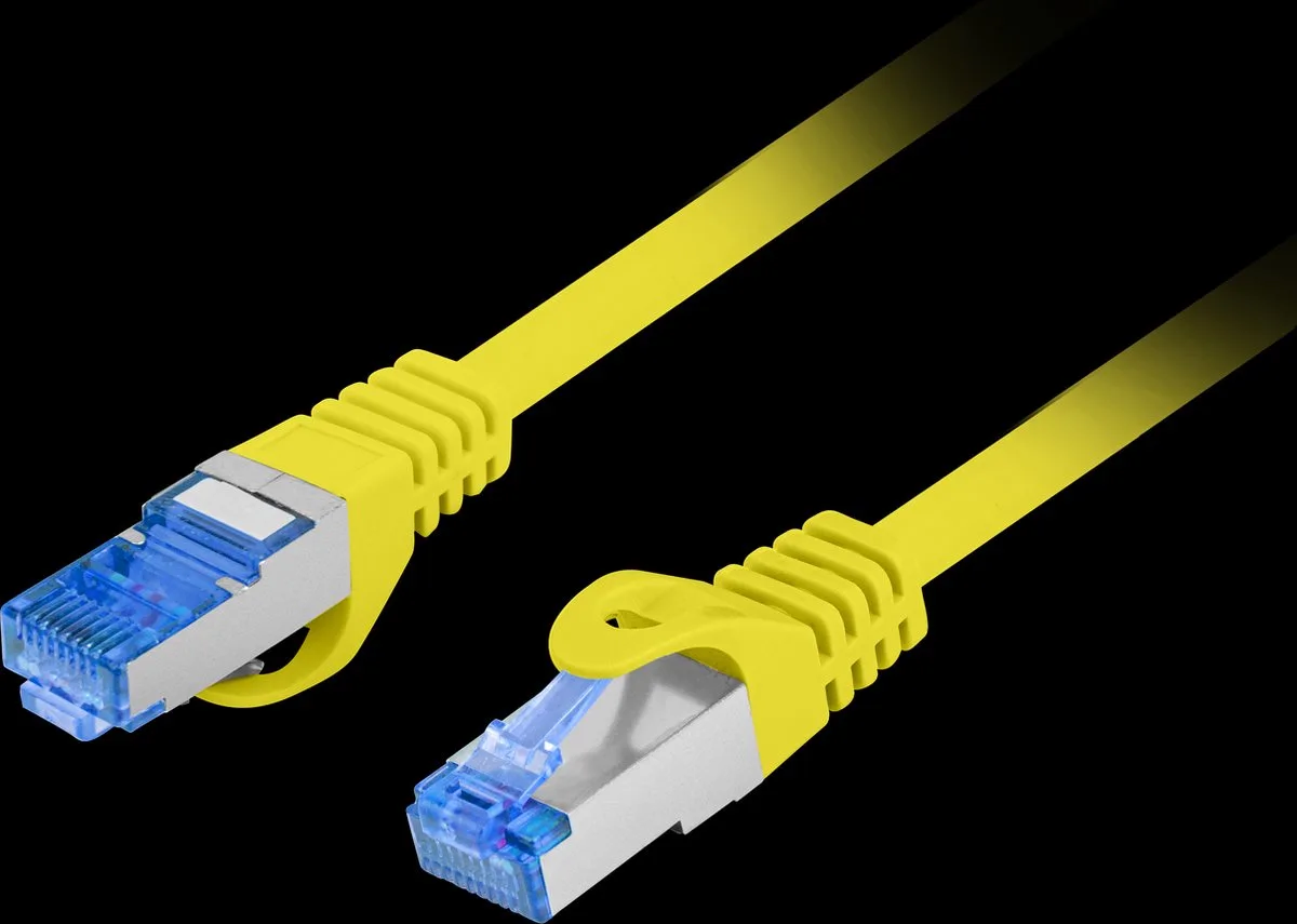 PATCHCORD CAT.6A S/FTP LSZH CCA 3M FLUKE PASSED LANBERG van Lanberg in Geel – productfoto