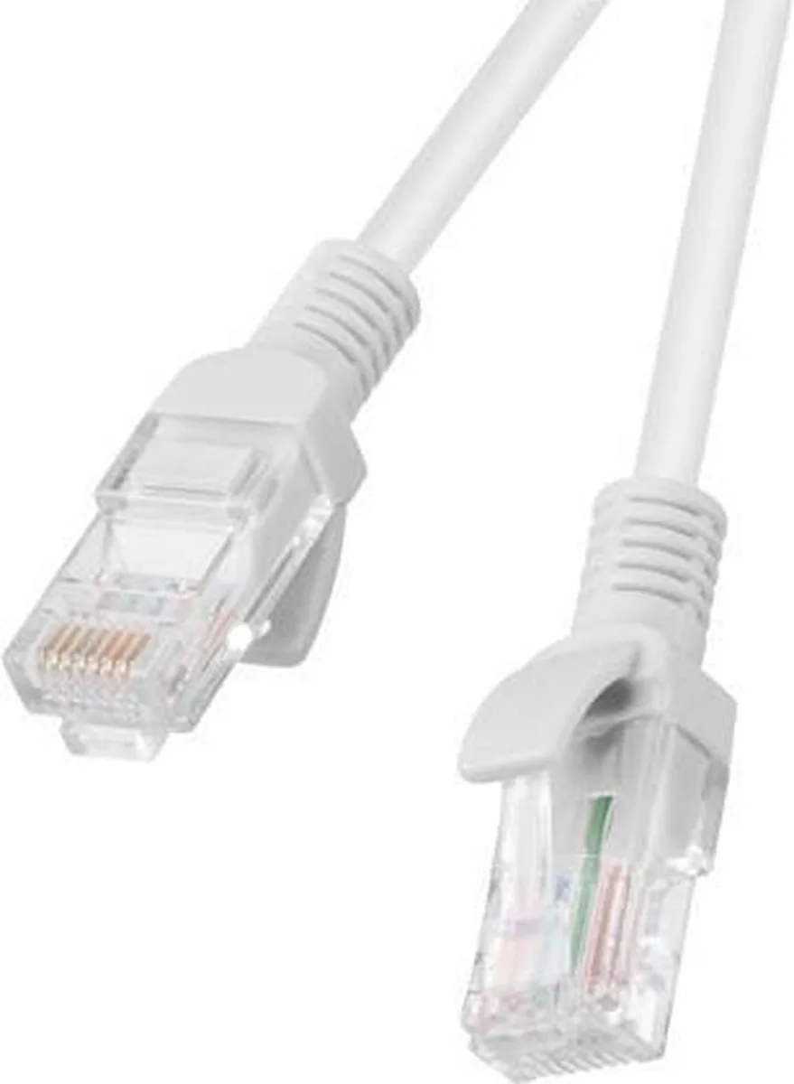 Patchcord Kabel Utp Cat.5E 0,25M Voor Computer Router van Lanberg in Grijs – productfoto