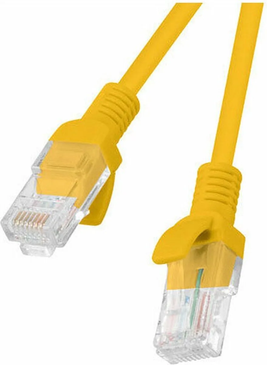 Patchcord Kabel Utp Cat.6 1M Voor Netwerkinstallatie van Lanberg in Oranje – productfoto