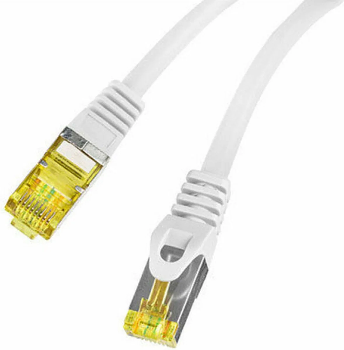 Patchcord - S/FTP kabel - 10m - LSZH CU - Fluke gepasseerd by Lanberg in Grey – product photo