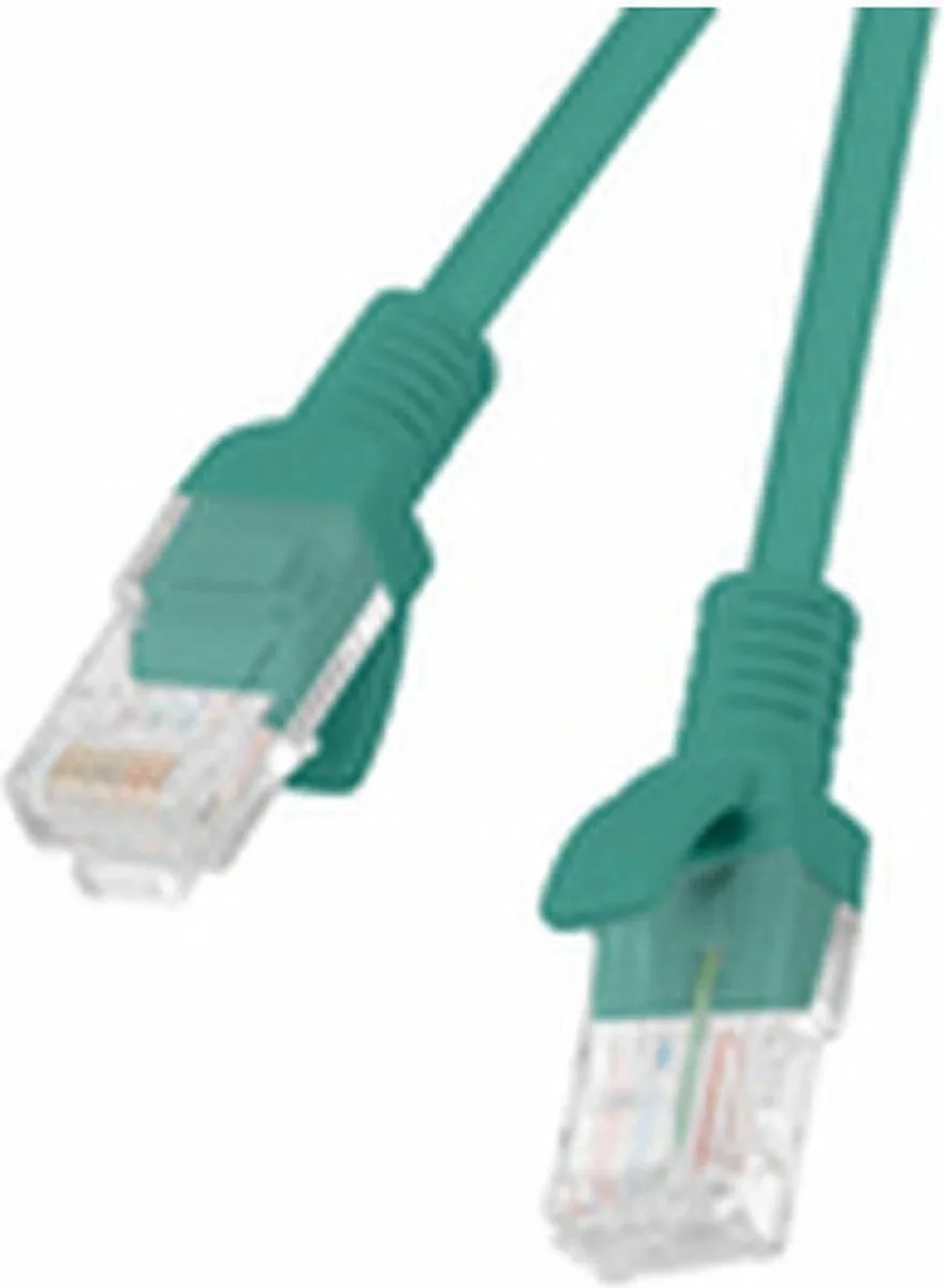 Patchcord - UTP Cat.6 - 1,5m van Lanberg in Groen – productfoto