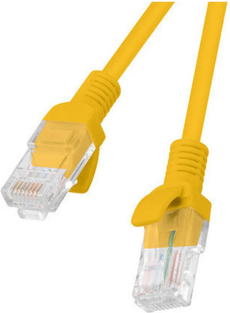 Patchcord Utp Cat.6 5M Voor Lan-Netwerken En Desktopcomputers van Lanberg in Pomarańczowy – productfoto