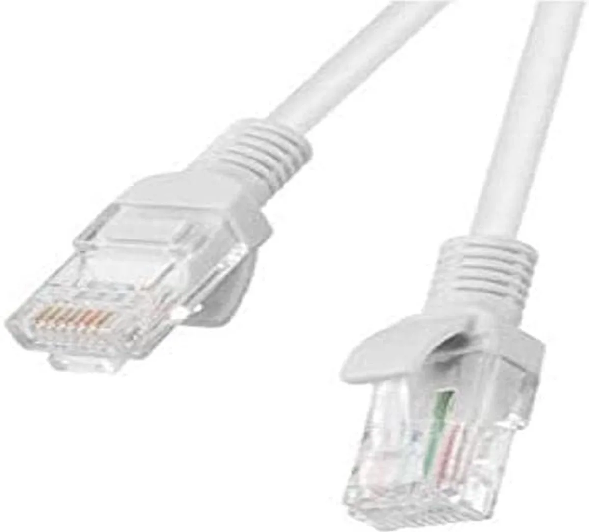 Patchcord Utp-Kabel Voor Lan-Netwerk Cat5E 30M Fluke van Lanberg in Grijs – productfoto