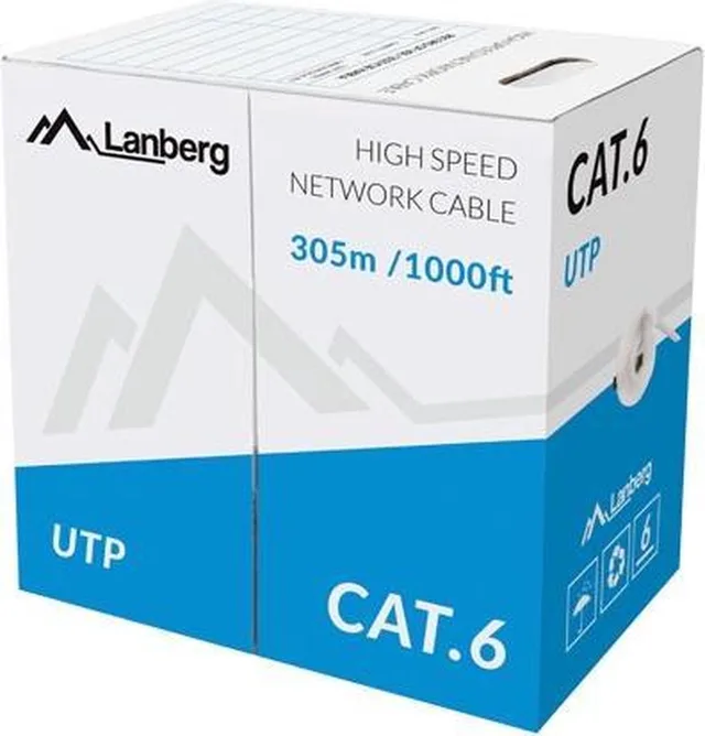 Patchcord Utp-Kabel Voor Netwerk 1Gb S 305M Cca Precisiekabel