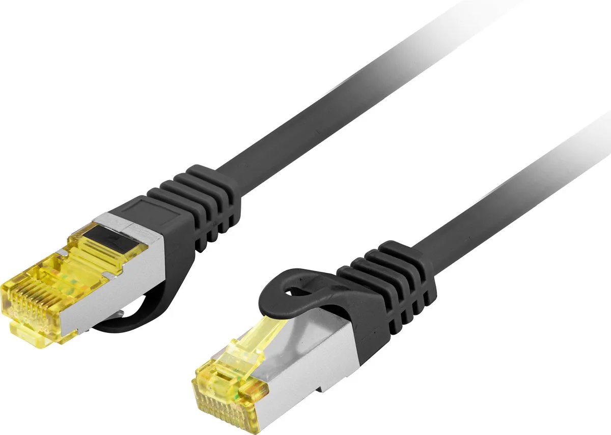 PCF6A-10CU-0500-BK - Patchcord - Cat6a - 5M de Lanberg en Noir – photo produit