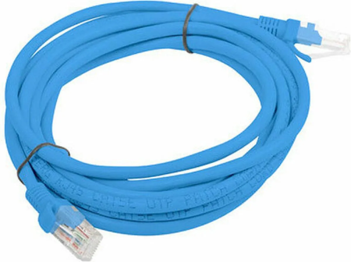 Utp-Patchkabel Voor Computernetwerk, Cat6, 3 Meter, Hoge Kwaliteit van Lanberg in Zwart – productfoto