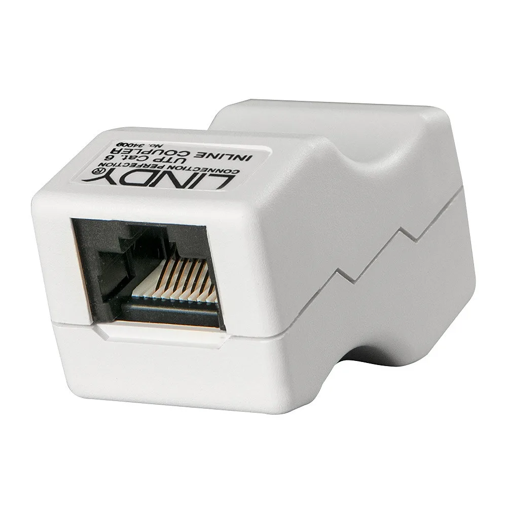 Doppelkupplung Cat6 UTP RJ45 by Lindy – product photo