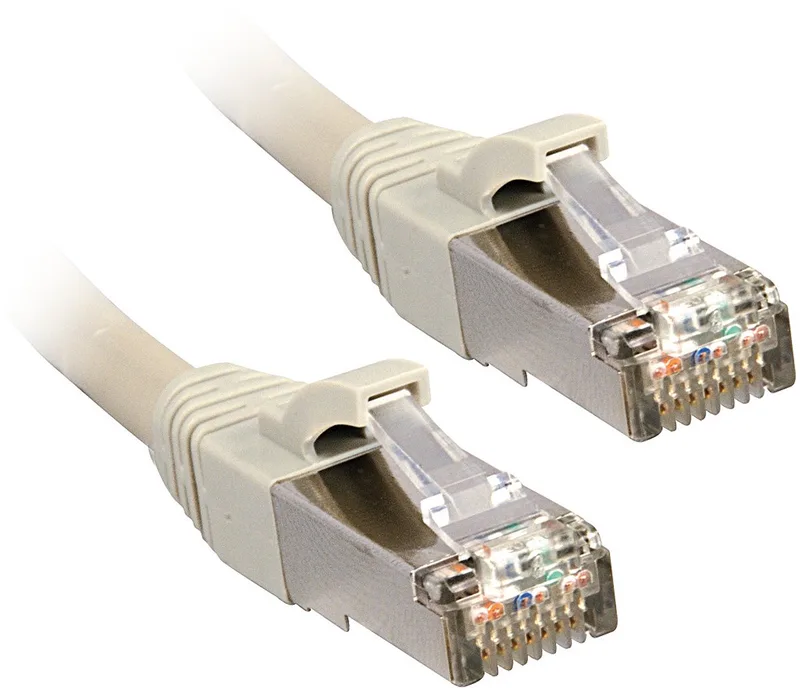 LINDY 47243 RJ45 Netwerkkabel, patchkabel CAT 6 U/FTP 1.50 m 1 stuk(s) by Lindy in Grey – product photo