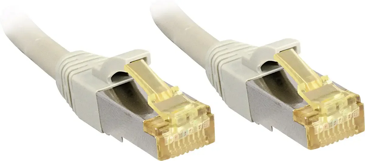 S/ftp Lszh Rj45 Cat5-kabel 50 Cm fra Lindy i Grå – produktbillede
