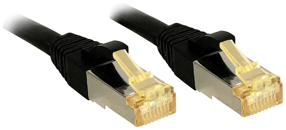 LINDY 47315 RJ45 Netwerkkabel, patchkabel CAT 6a (losse kabel CAT 7) S/FTP 20.00 m Snagless 1 stuk(s) fra Lindy i Sort – produktbillede