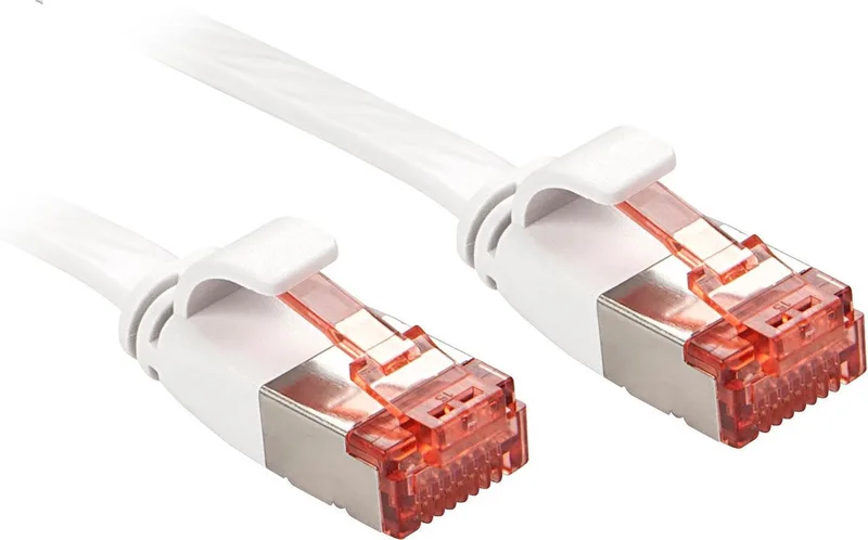 LINDY 47562 RJ45 Netwerkkabel, patchkabel CAT 6 U/FTP 2 m 1 stuk(s) by Lindy in White – product photo