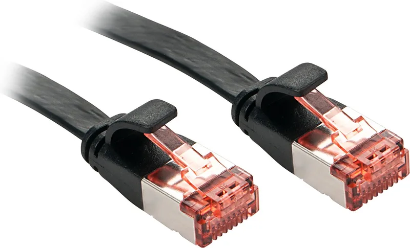 LINDY 47574 RJ45 Netwerkkabel, patchkabel CAT 6 U/UTP 5.00 m Snagless 1 stuk(s) från Lindy i Svart – produktbild