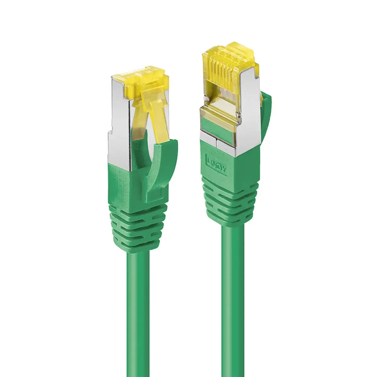 LINDY 47653 RJ45 Netwerkkabel, patchkabel CAT 7 S/FTP 15.00 m Vergulde steekcontacten 1 stuk(s) by Lindy in Green – product photo