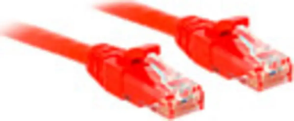 LINDY 48039 RJ45 Netwerkkabel, patchkabel CAT 6 U/UTP 20.00 m Onafgeschermd 1 stuk(s) de Lindy en Rouge – photo produit