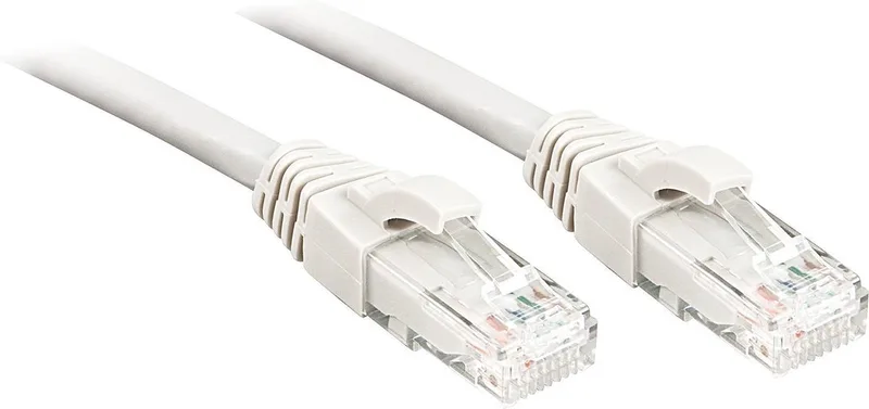 LINDY 48090 RJ45 Netwerkkabel, patchkabel CAT 6 U/UTP 30.00 cm 1 stuk(s) från Lindy i Vit – produktbild