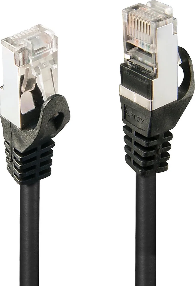 LINDY 48384 RJ45 Netwerkkabel, patchkabel CAT 5e F/UTP 5.00 m 1 stuk(s) från Lindy i Svart – produktbild