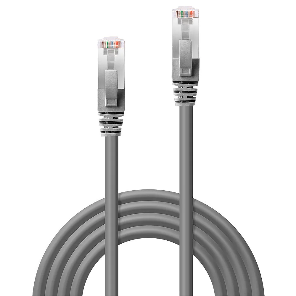 Patchkabel Cat6 SSTP / S/FTP PIMF grau 20m fra Lindy – produktbillede