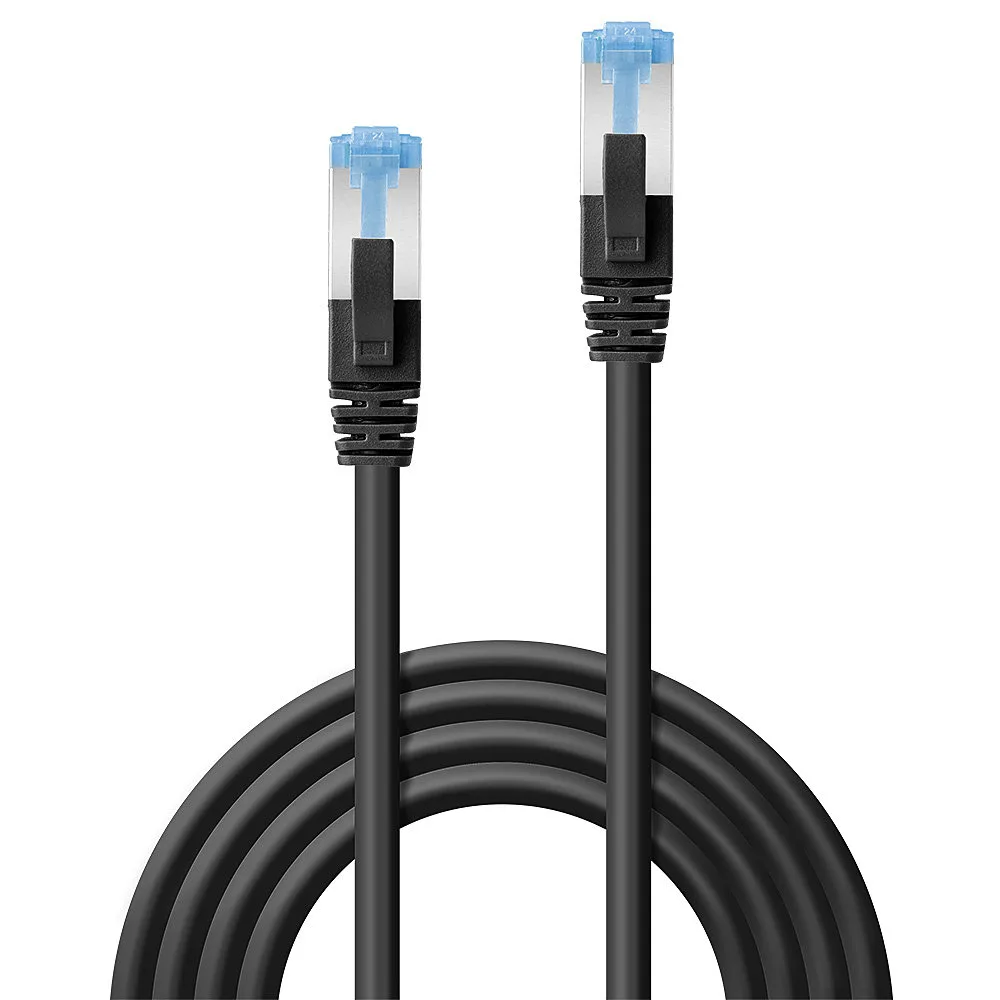 Patchkabel Cat6A S/FTP PIMF LSZH schwarz 30m från Lindy – produktbild
