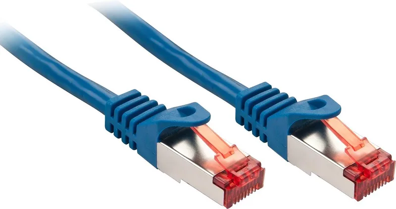 S/FTP netwerkkabel Cat6 7.5 meter van Lindy in Blauw – productfoto