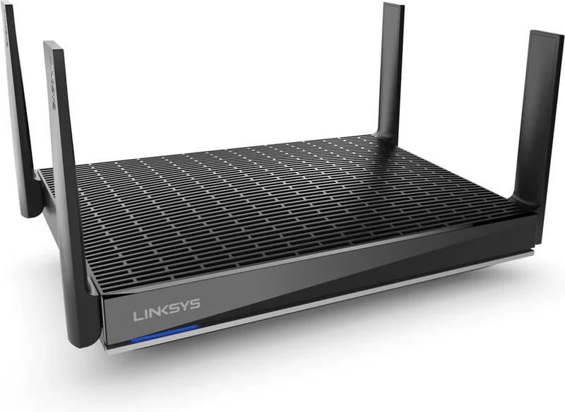 MR9600 - Draadloze router - geschikt voor WiFi 6 by Linksys in Black – product photo