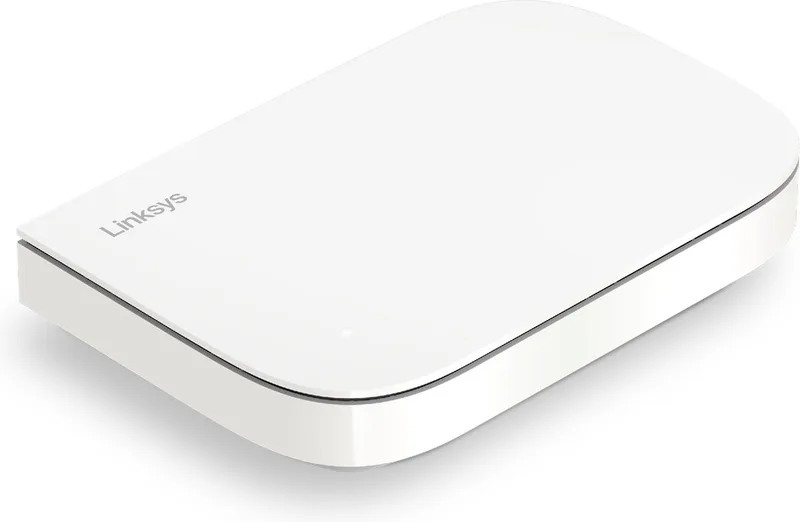 Velop Micro Mesh 6 - Router - WiFi 6 - Dual-band - Mesh WiFi - 3000 Mbps - 1-pack van Linksys in Wit – productfoto