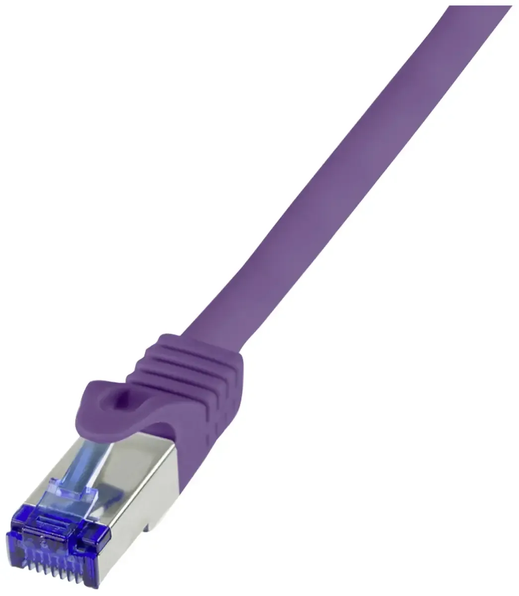 C6A019S RJ45 CAT 6A S/FTP 0.25 m 1 stuk(s) by LogiLink in Purple – product photo