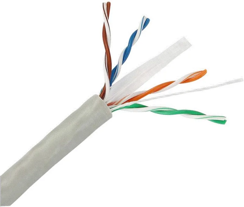 CAT6 Netwerkkabel - Zonder connector - 305 m von LogiLink in Grau – Produktfoto