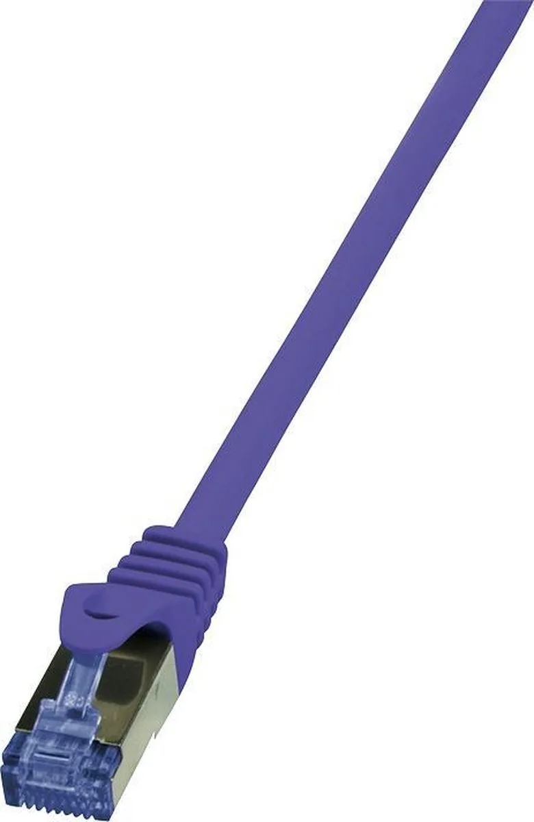 Cat6a S/FTP PIMF LSZH 5 meter - Netwerkkabel - Computerkabel - Kabel från LogiLink i Lila – produktbild