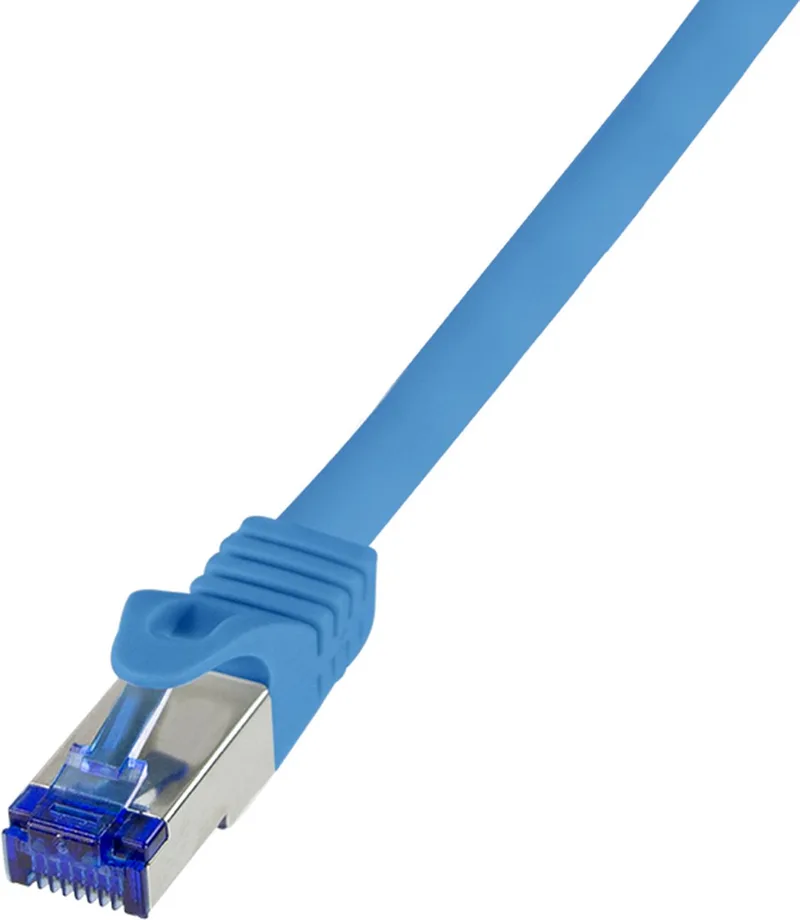 CAT6a sFTP kabel 1 meter från LogiLink i Blå – produktbild