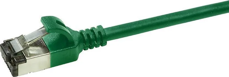 CAT6a U/FTP Ultraflex, 100% koper, 1M - Netwerkkabel - Computerkabel - Kabel van LogiLink in Groen – productfoto