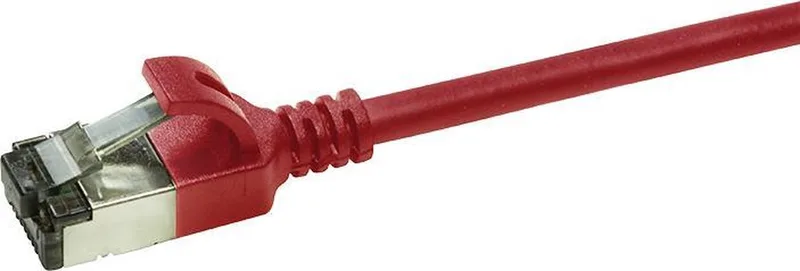 CAT6a U/FTP Ultraflex, 100% koper, 1M - Netwerkkabel - Computerkabel - Kabel van LogiLink in Rood – productfoto