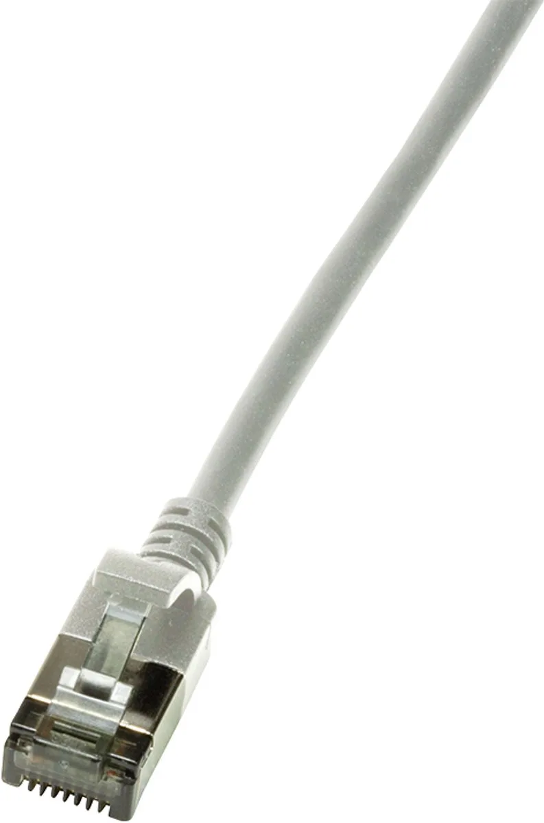 CAT6a U/FTP Ultraflex, 100% koper, 2M - Netwerkkabel - Computerkabel - Kabel från LogiLink i Grå – produktbild