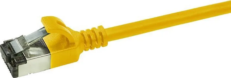 CAT6a U/FTP Ultraflex, 100% koper, 3M - Netwerkkabel - Computerkabel - Kabel från LogiLink i Gul – produktbild