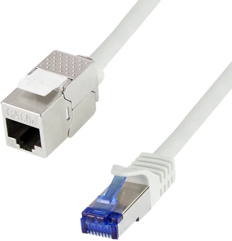 CC5152S RJ45 Netwerkkabel, patchkabel CAT 6A S/FTP 25 m Snagless 1 stuk(s) från LogiLink i Grå – produktbild