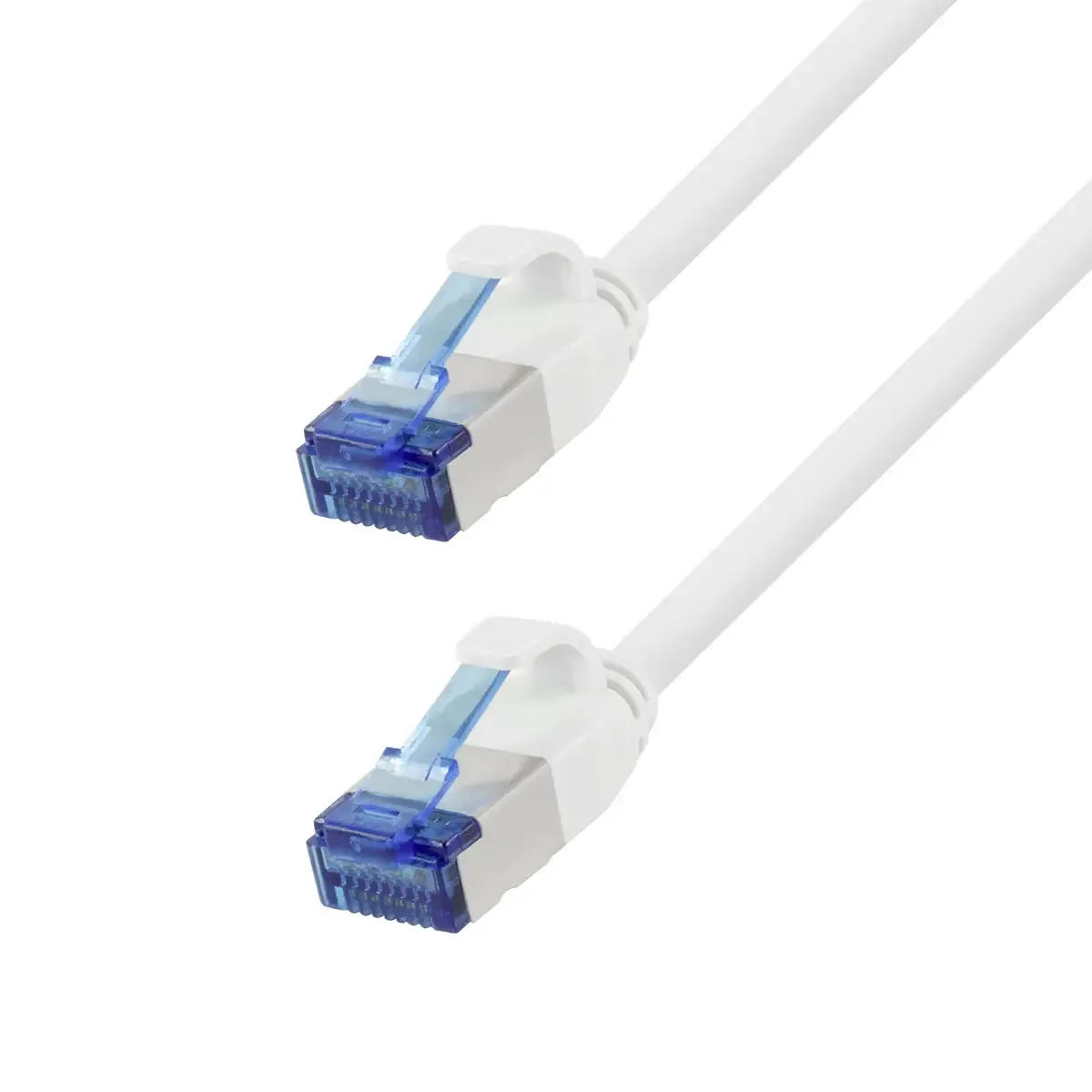 CP5011S RJ45 Patchkabel CAT 6a S/FTP 0.25 m Weiß Flammwidrig, Halogenfrei 1 St. fra LogiLink – produktbillede
