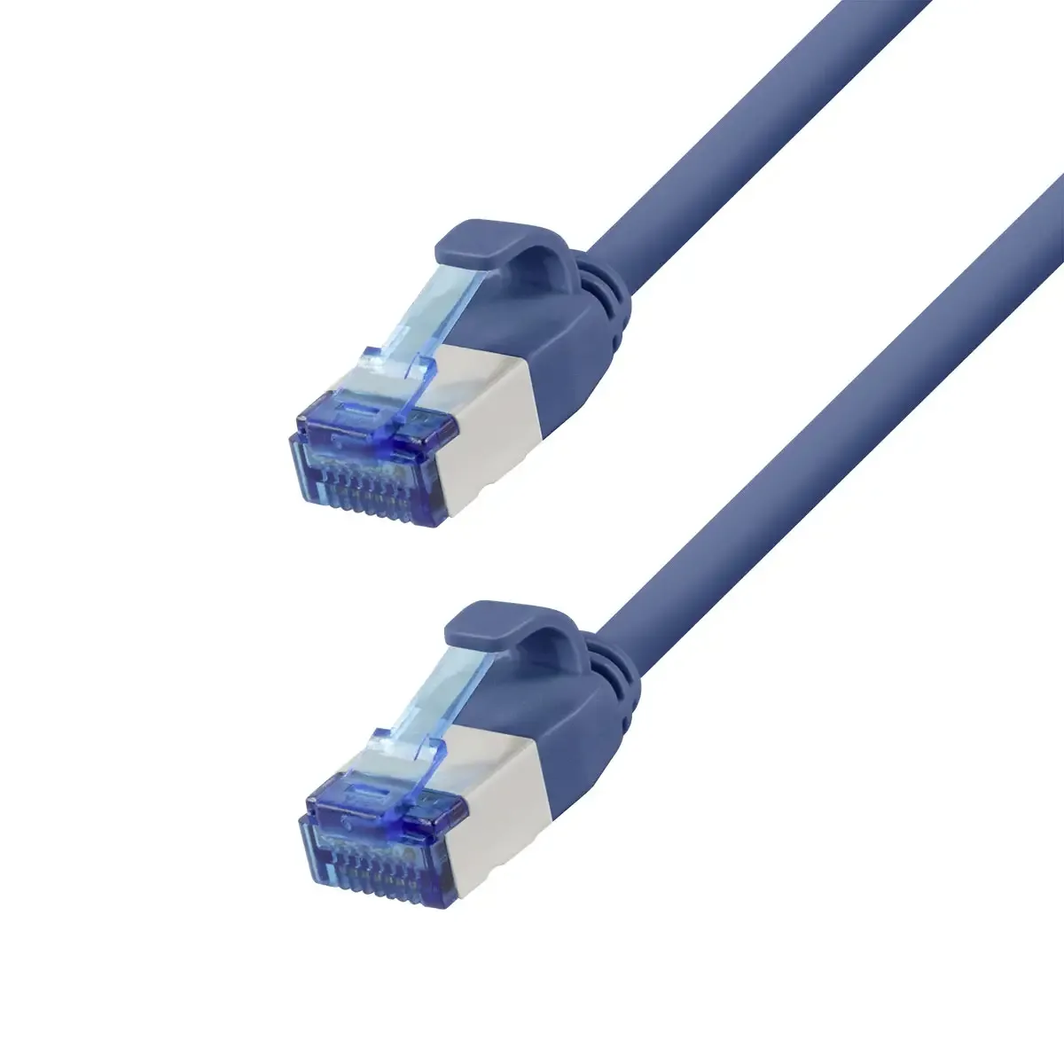 CP5046S RJ45 Patchkabel CAT 6a S/FTP 1.50 m Blau Flammwidrig, Halogenfrei 1 St. fra LogiLink – produktbillede