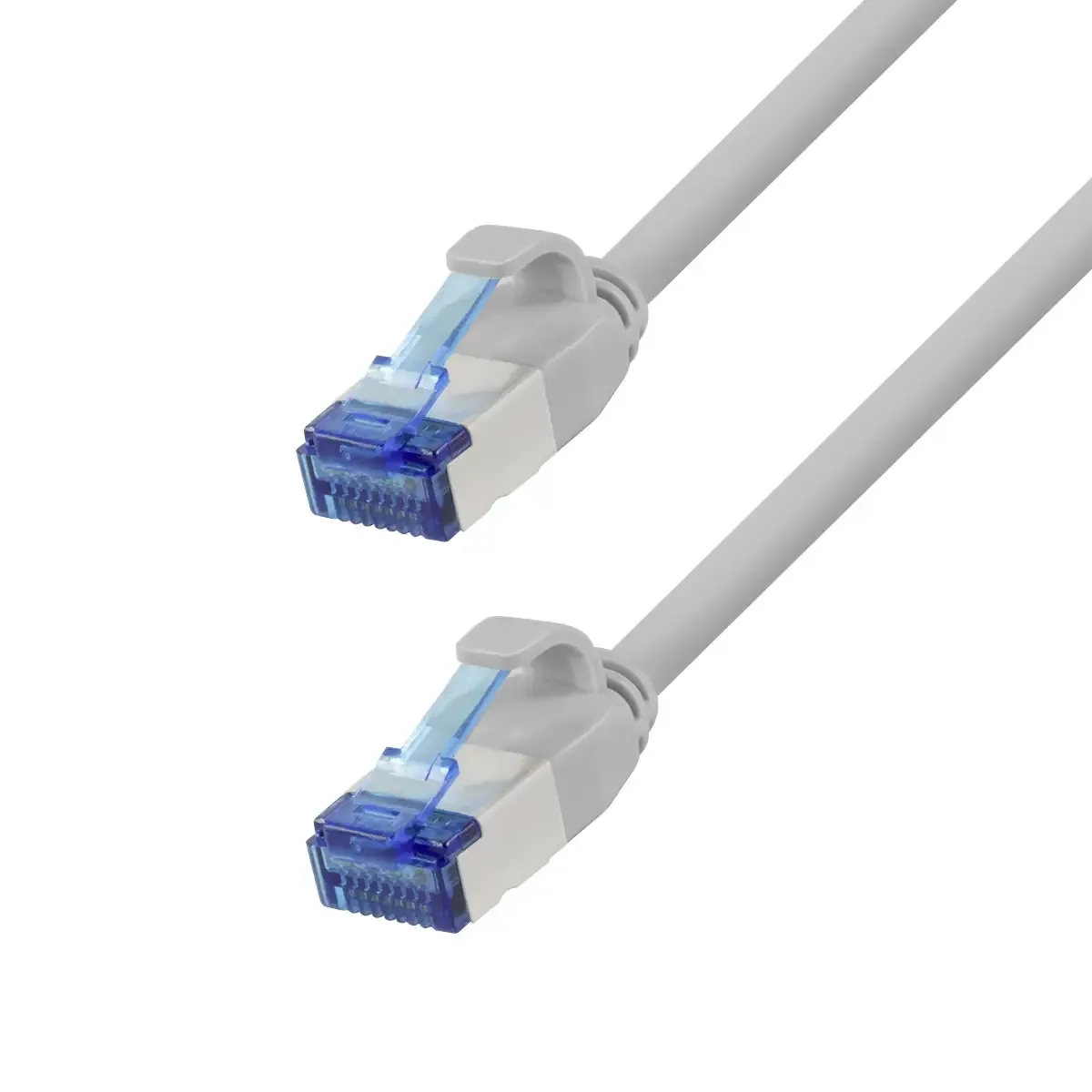 CP5052S RJ45 Patchkabel CAT 6a S/FTP 2.00 m Grau Flammwidrig, Halogenfrei 1 St. fra LogiLink – produktbillede
