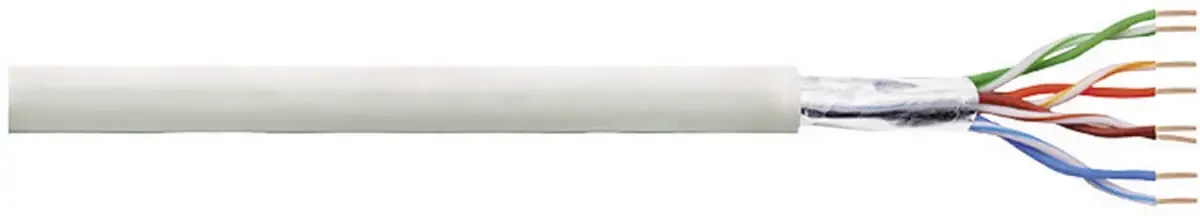 CPV0016 Netwerkkabel CAT 5e F/UTP 4 x 2 x 0.13 mm² + 4 x 2 x 0.13 mm² 305 m fra LogiLink i Grå – produktbillede