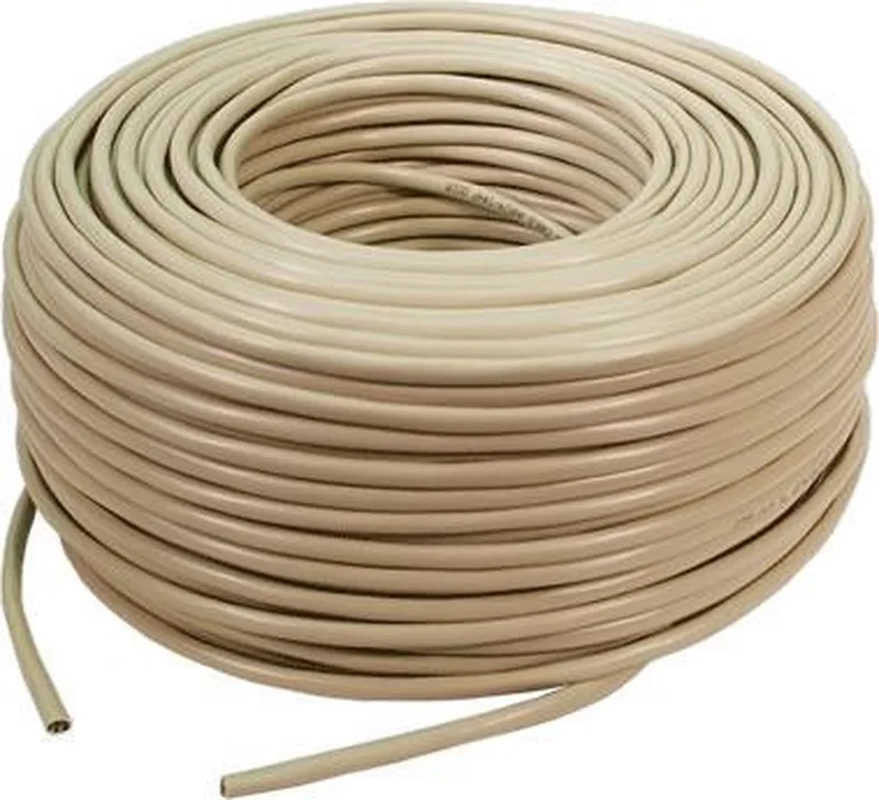 CPV0020 - Cat 5 UTP-kabel - Zonder connector - 305 m van LogiLink in Grijs – productfoto