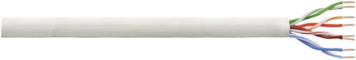 CPV0021 Netzwerkkabel CAT 6 U/UTP 4 x 2 x 0.13 mm² + 1 x 2 x 0.13 mm² Grau 100 m de LogiLink – photo produit